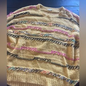 Unique and bohemian Easel sweater